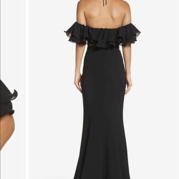 C/MEO collective immerse off the shoulder gown - Picture 7 of 8